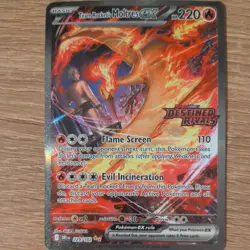 Team Rocket's Moltres ex - (Destined Rivals Stamp) 229/182 Miscellaneous Cards & - Image 4