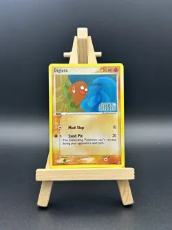 Diglett 50/100 EX Crystal Guardian Reverse Holo Stamped Pokemon Card 2006 EX-NM - Image 1