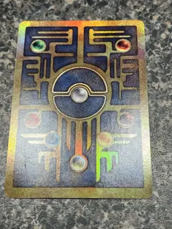 Ancient Mew Pokemon Movie Promo Double Holo Foil Rare 1999-2000 Card Crease - Image 2