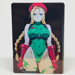 Street Fighter Cammy White Goddess Anime Waifu ACG Foil Card - Image 1