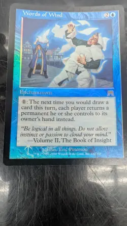 Words of Wind Onslaught Foil Magic Card - Image 1