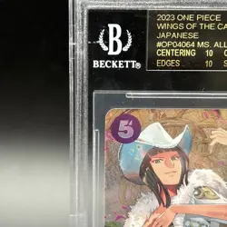 BGS 10 Black Label Ms. All Sunday OP04-064 SR SP One Piece Card Japanese - Image 2