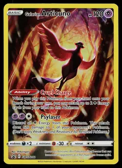 Pokemon Card - Galarian Articuno Sword & Shield SWSH282 Holo Promo - Image 1