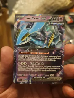 Iron Crown ex 081/162 Sv05: Temporal Forces Holo - * ERROR CARD * - Image 1