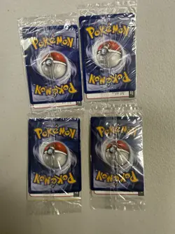Set of 4 SEALED Black Star Promo WB Movie Pokemon Cards PIKACHU DRAGONITE MEWTWO - Image 2
