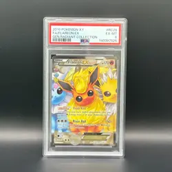 Flareon EX PSA 6 RC28/RC32 Generations Ultra Rare Full Art Holo Pokemon Card - Image 1