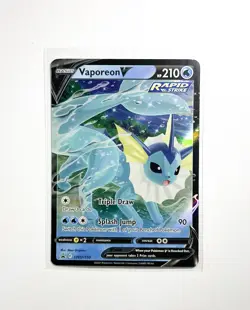 Vaporeon V Promo SWSH: Sword & Shield Promo Cards SWSH150 NM - Image 1