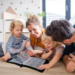 NEW 900 Cards Pocket Trading Card Binder Trading Card Album Folder Case AU Stock - Image 4