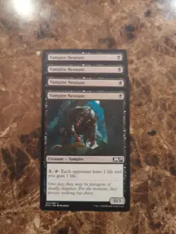(4) Vampire Neonate *PLAYSET* Core Set 2019 Regular NM MTG - Image 1