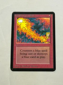 MTG Red Elemental Blast Alpha Magic the Gathering - Image 1