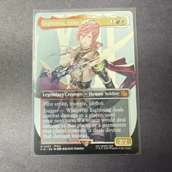 Lightning, Army of One (0400) (Borderless) Final Fantasy Regular - Image 1