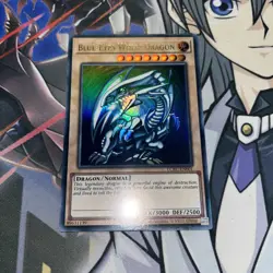 Yu-Gi-Oh! TCG Blue-Eyes White Dragon LCKC-EN001 Ultra Rare Unlimited - Image 1