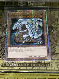 Yu-Gi-Oh - Blue-Eyes White Dragon - LC01-EN004 Secret Rare - Limited Ed NM Holo - Image 1