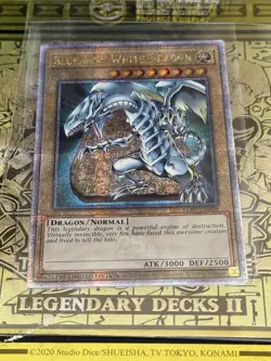 Yu-Gi-Oh - Blue-Eyes White Dragon - LC01-EN004 Secret Rare - Limited Ed NM Holo - Image 3