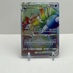 Pokemon TCG Lost Origin 200/196 - Drapion VSTAR - Rainbow Secret Rare NM - Image 1