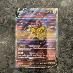 2023 Pokemon Crown Zenith Raikou V GG41/GG70 - Image 1
