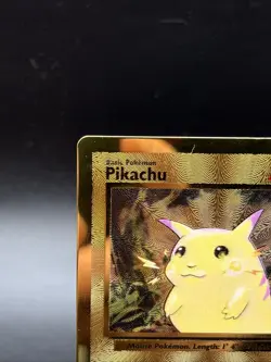 2021 Pokemon Celebrations Ultra Premium Collection Gold Metal Pikachu #58/102 - Image 2