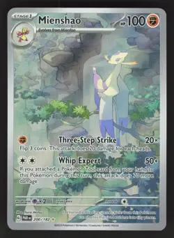 Mienshao 200/182 Pokemon TCG SV04: Paradox Rift NM - Image 1