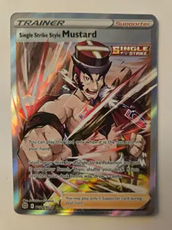 Pokemon Single Strike Style Mustard - TG28/TG30 - Pokemon Brilliant Stars - Image 1