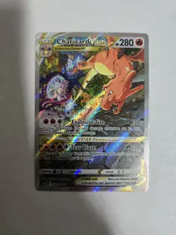 Pokemon TCG Charizard VSTAR SWSH262 Holo Black Star Promo 2022 NM - Image 1