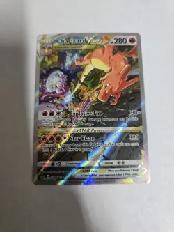 Pokemon TCG Charizard VSTAR SWSH262 Holo Black Star Promo 2022 NM - Image 2