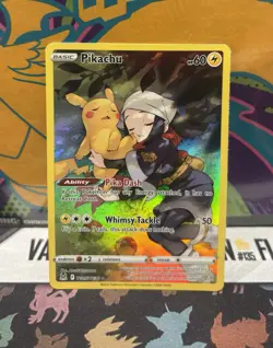 Pikachu TG05/TG30 SWSH11 Lost Origin 2022 Trainer Gallery Holo Pokemon TCG - Image 1