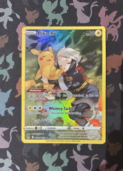 Pikachu TG05/TG30 SWSH11 Lost Origin 2022 Trainer Gallery Holo Pokemon TCG - Image 3