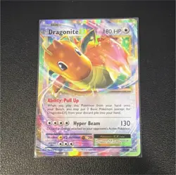 Pokemon Dragonite EX 72/108 Evolutions Ultra Rare Full Art Holo HP180 - Image 1