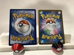 Pokemon Harlequin Trainer Full Art Lot x2 – English & Japanese – SV Set Holo NM - Image 4