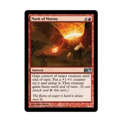 WOTC MtG M13 Mark of Mutiny (U) (x4) NM - Image 1