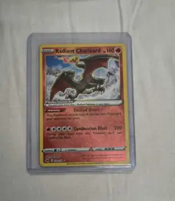 Pokemon TCG Radiant Charizard Crown Zenith 020/159 Holo Radiant Rare - Image 1