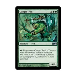 WOTC MtG M12 Cudgel Troll (U) (x4) NM - Image 1