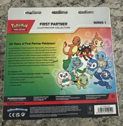 Pokemon TCG First Partner Illustration Collection Series 1 Set of (4) - Image 2