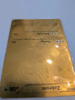 Pokemon Zekrom 115/113 Legendary Treasures Secret Rare Full Art Holo HP130 - Image 5