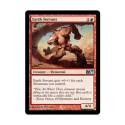 WOTC MtG M11 Earth Servant (U) (x4) NM - Image 1
