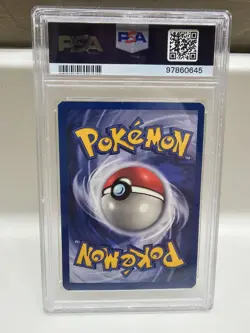 Meowth 1st Ed. Pokemon Jungle PSA 8 MINT 1999 - Image 2