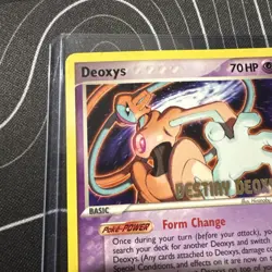 Deoxys 16/107 Destiny Deoxys Movie Promo (Stamped) - Pokemon - Image 3