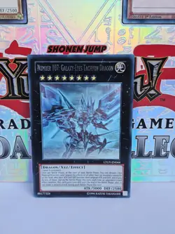 2013 Yu-Gi-Oh Number 107: Galaxy-Eyes Tachyon Dragon (Ghost Rare) Unlimited NM - Image 1