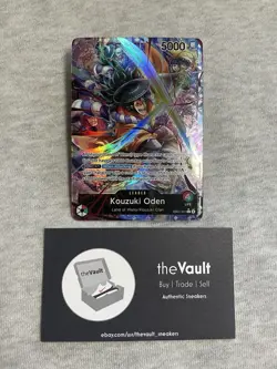 EB01-001 Kouzuki Oden Alt Art Leader One Piece TCG English NM - Image 1