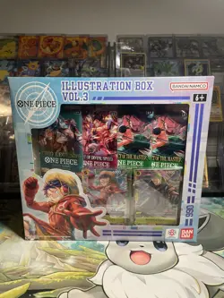 One Piece TCG Illustration Box Volume 3 and Volume 4 Bundle Factory Sealed - Image 2