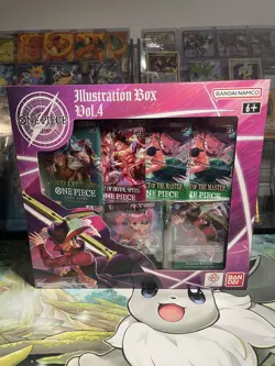 One Piece TCG Illustration Box Volume 3 and Volume 4 Bundle Factory Sealed - Image 4