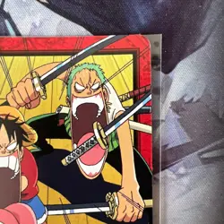 Monkey D Luffy & Roronoa Zoro H37 Hyper Battle Carddass One Piece Bandai JP NM - Image 4