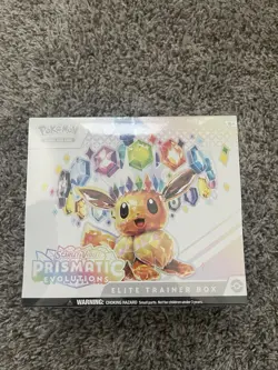 Pokemon - Prismatic Evolutions Elite Trainer Box ETB Factory Sealed Brand New - Image 1