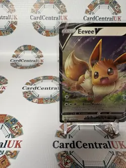 Pokemon TCG Eevee V Holo Card 108/159 Crown Zenith Ultra Rare - Image 2