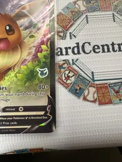 Pokemon TCG Eevee V Holo Card 108/159 Crown Zenith Ultra Rare - Image 4