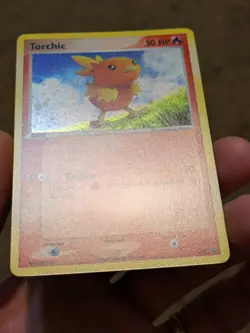 Pokemon Torchic 017 Holo Rare Black Star Promo TCG Card LP #017 - Image 2