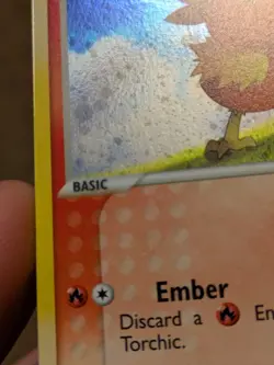 Pokemon Torchic 017 Holo Rare Black Star Promo TCG Card LP #017 - Image 4