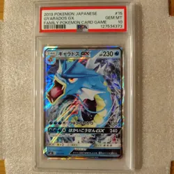 PSA 10 Gyarados GX 015/051 Family Pokemon Card Game 2019 Pokemon Card Japanese - Image 3