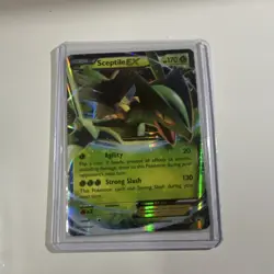 Pokemon TCG Sceptile EX XY Promo Holo Basic 170 HP English XY53 Card - Image 1