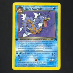 Dark Gyarados 25/82 - Team Rocket 1st Edition - Pokemon Card - Image 1